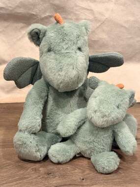 Cloud Island Dragon Plush Animal with Matching Mini Plush